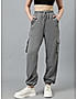 KOTTY Womens Solid Track Pants