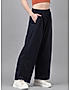 KOTTY Womens Solid Dark Blue Track Pants