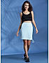 KOTTY WOMENS A-LINE STRAIGHT MINI SKIRTS