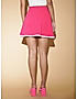 KOTTY WOMENS PINK FLARED STRAIGHT MINI SKIRTS