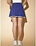 KOTTY WOMENS BLUE FLARED MINI SKIRT