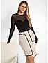 KOTTY WOMENS ASYMMETRIC PENCIL MINI SKIRT