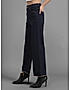 KOTTY WOMENS CASUAL WIDE LEG BLUE JEANS