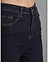 KOTTY WOMENS CASUAL WIDE LEG BLUE JEANS