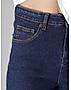 KOTTY WOMENS CASUAL WIDE LEG BLUE JEANS