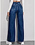 KOTTY WOMENS CASUAL STRAIGHT FIT BLUE JEANS