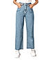 KOTTY WOMENS CASUAL STRAIGHT FIT BLUE JEANS