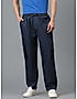 KOTTY MEN'S SOLID MID RISE STYLISH WITH MULTIPLE POCKETS COMFORTABLE AND STRECHABLE CARGO PANTS