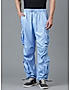 KOTTY MEN'S SOLID MID RISE STYLISH WITH MULTIPLE POCKETS COMFORTABLE AND STRECHABLE CARGO PANTS