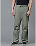 KOTTY MEN'S SOLID MID RISE STYLISH WITH MULTIPLE POCKETS COMFORTABLE AND STRECHABLE CARGO PANTS