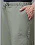 KOTTY MEN'S SOLID MID RISE STYLISH WITH MULTIPLE POCKETS COMFORTABLE AND STRECHABLE CARGO PANTS