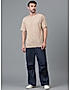 KOTTY MEN'S SOLID MID RISE STYLISH WITH MULTIPLE POCKETS COMFORTABLE AND STRECHABLE CARGO PANTS