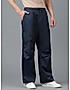 KOTTY MEN'S SOLID MID RISE STYLISH WITH MULTIPLE POCKETS COMFORTABLE AND STRECHABLE CARGO PANTS