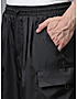 KOTTY MEN'S SOLID MID RISE STYLISH WITH MULTIPLE POCKETS COMFORTABLE AND STRECHABLE CARGO PANTS