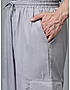 KOTTY MEN'S SOLID MID RISE STYLISH WITH MULTIPLE POCKETS COMFORTABLE AND STRECHABLE CARGO PANTS