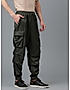 KOTTY MEN'S SOLID MID RISE STYLISH WITH MULTIPLE POCKETS COMFORTABLE AND STRECHABLE CARGO PANTS