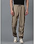 KOTTY MEN'S SOLID MID RISE STYLISH WITH MULTIPLE POCKETS COMFORTABLE AND STRECHABLE CARGO PANTS