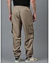 KOTTY MEN'S SOLID MID RISE STYLISH WITH MULTIPLE POCKETS COMFORTABLE AND STRECHABLE CARGO PANTS