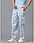 KOTTY MEN'S PRINTED MID RISE STYLISH WITH MULTIPLE POCKETS COMFORTABLE AND STRECHABLE CARGO PANTS