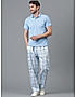 KOTTY MEN'S PRINTED MID RISE STYLISH WITH MULTIPLE POCKETS COMFORTABLE AND STRECHABLE CARGO PANTS