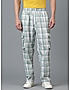 KOTTY MEN'S PRINTED MID RISE STYLISH WITH MULTIPLE POCKETS COMFORTABLE AND STRECHABLE CARGO PANTS