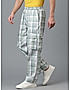 KOTTY MEN'S PRINTED MID RISE STYLISH WITH MULTIPLE POCKETS COMFORTABLE AND STRECHABLE CARGO PANTS