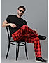 KOTTY MEN'S PRINTED MID RISE STYLISH WITH MULTIPLE POCKETS COMFORTABLE AND STRECHABLE CARGO PANTS