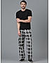 KOTTY MEN'S PRINTED MID RISE STYLISH WITH MULTIPLE POCKETS COMFORTABLE AND STRECHABLE CARGO PANTS