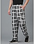 KOTTY MEN'S PRINTED MID RISE STYLISH WITH MULTIPLE POCKETS COMFORTABLE AND STRECHABLE CARGO PANTS