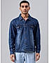 KOTTY MEN CASUAL REGULAR FIT DENIM BLUE JACKET