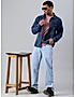 KOTTY MEN CASUAL REGULAR FIT DENIM BLUE JACKET