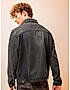 KOTTY MEN CASUAL REGULAR FIT DENIM GREY JACKET