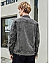 KOTTY MEN CASUAL REGULAR FIT DENIM GREY JACKET