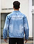 KOTTY MEN CASUAL REGULAR FIT DENIM LIGHT BLUE JACKET