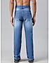 KOTTY MEN REGULAR MID RISE BLUE SOLID JEANS