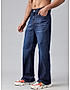 KOTTY MEN REGULAR MID RISE BLUE SOLID JEANS