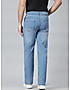 KOTTY MEN REGULAR MID RISE LIGHT BLUE SOLID JEANS