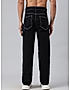 KOTTY MEN REGULAR MID RISE BLACK SOLID JEANS