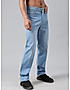 KOTTY MEN REGULAR MID RISE LIGHT BLUE SOLID JEANS