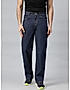 KOTTY MEN REGULAR MID RISE DARK BLUE SOLID JEANS