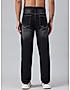 KOTTY MEN REGULAR MID RISE BLACK SOLID JEANS