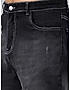 KOTTY MEN REGULAR MID RISE BLACK SOLID JEANS