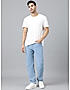 KOTTY MEN REGULAR MID RISE LIGHT BLUE SOLID JEANS