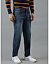 KOTTY MEN REGULAR MID RISE BLUE SOLID JEANS