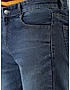 KOTTY MEN REGULAR MID RISE BLUE SOLID JEANS