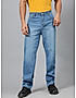 KOTTY MEN REGULAR MID RISE BLUE SOLID JEANS