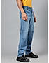 KOTTY MEN REGULAR MID RISE BLUE SOLID JEANS