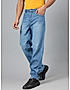 KOTTY MEN REGULAR MID RISE BLUE SOLID JEANS