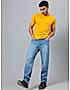 KOTTY MEN REGULAR MID RISE BLUE SOLID JEANS