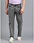 KOTTY MEN REGULAR MID RISE GREY SOLID JEANS